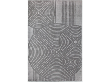 ZEN - Rectangular fabric rug with geometric shapes by SITAP Carpet Couture Italia - view 2